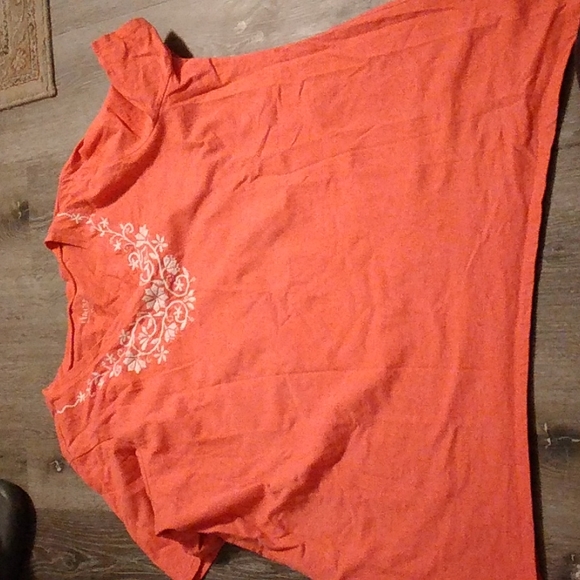 7147 Salmon Crew Neck T-Shirt